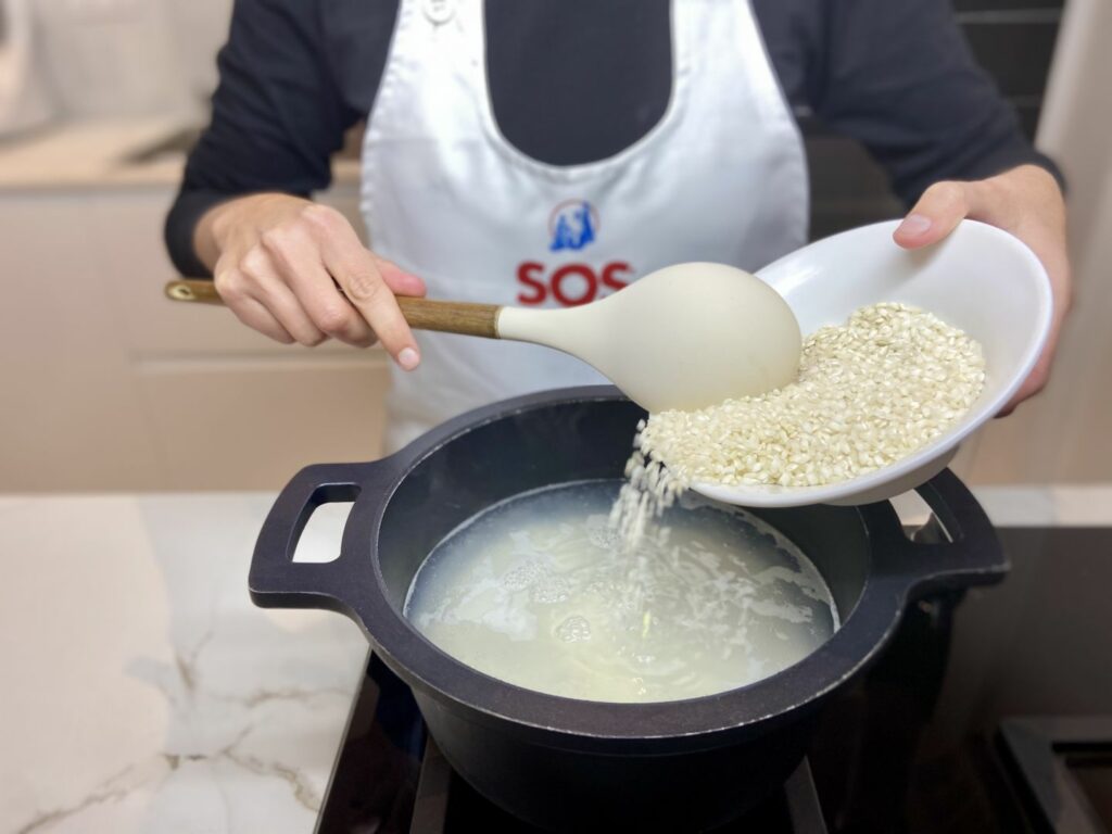 Cocemos el arroz SOS redondo