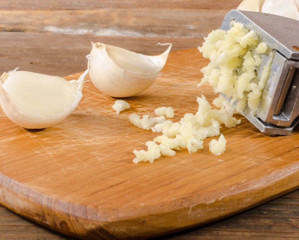 Machacamos el ajo