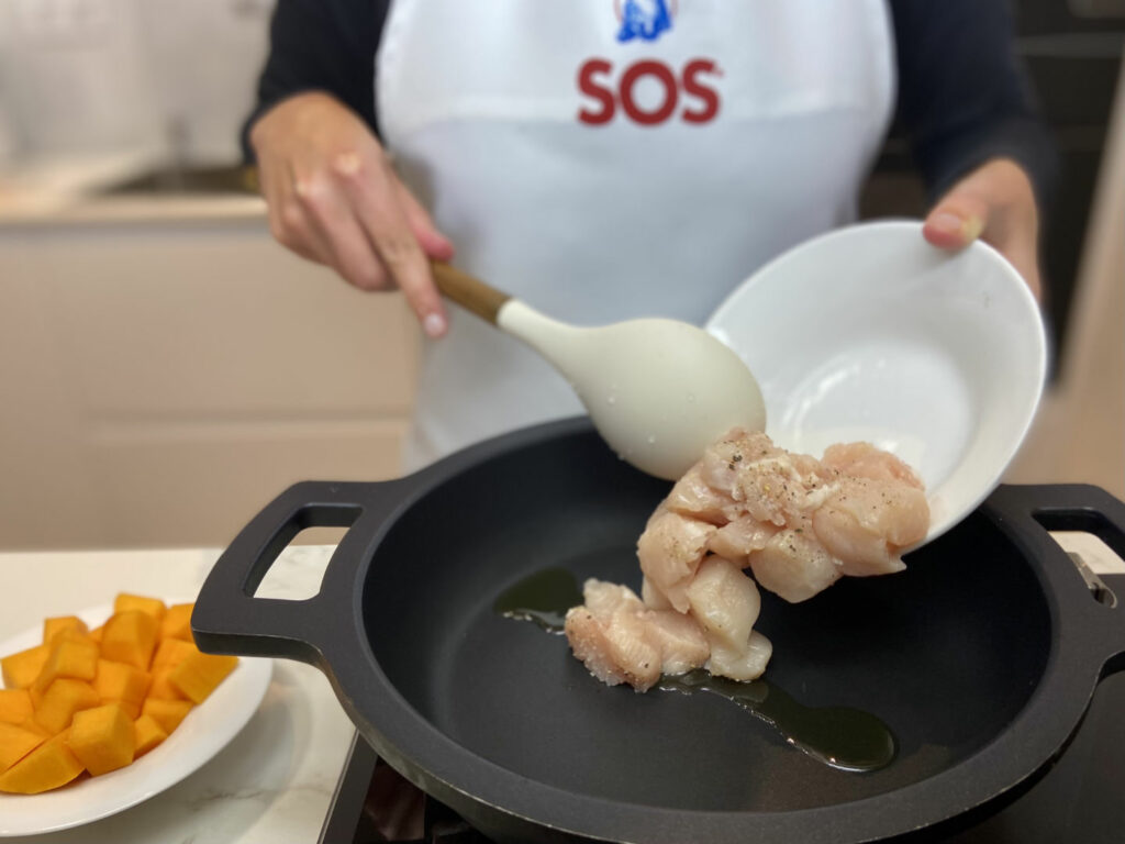 Cómo hacer pollo con calabaza