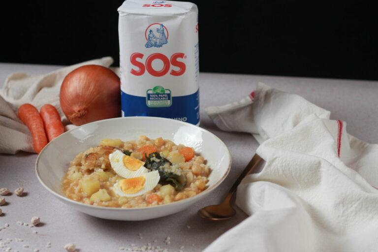 Garbanzos con arroz