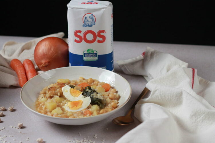 Receta arroz con garbanzos
