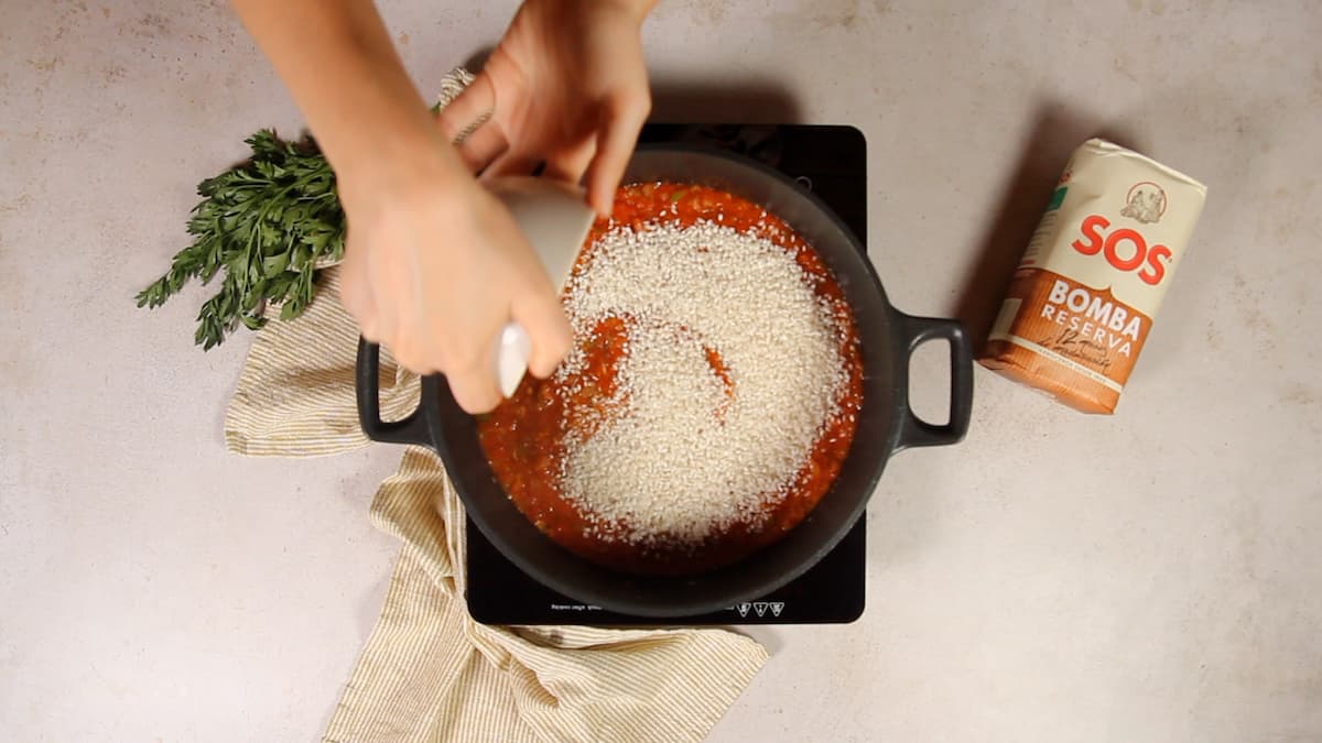 Arroz con berberechos