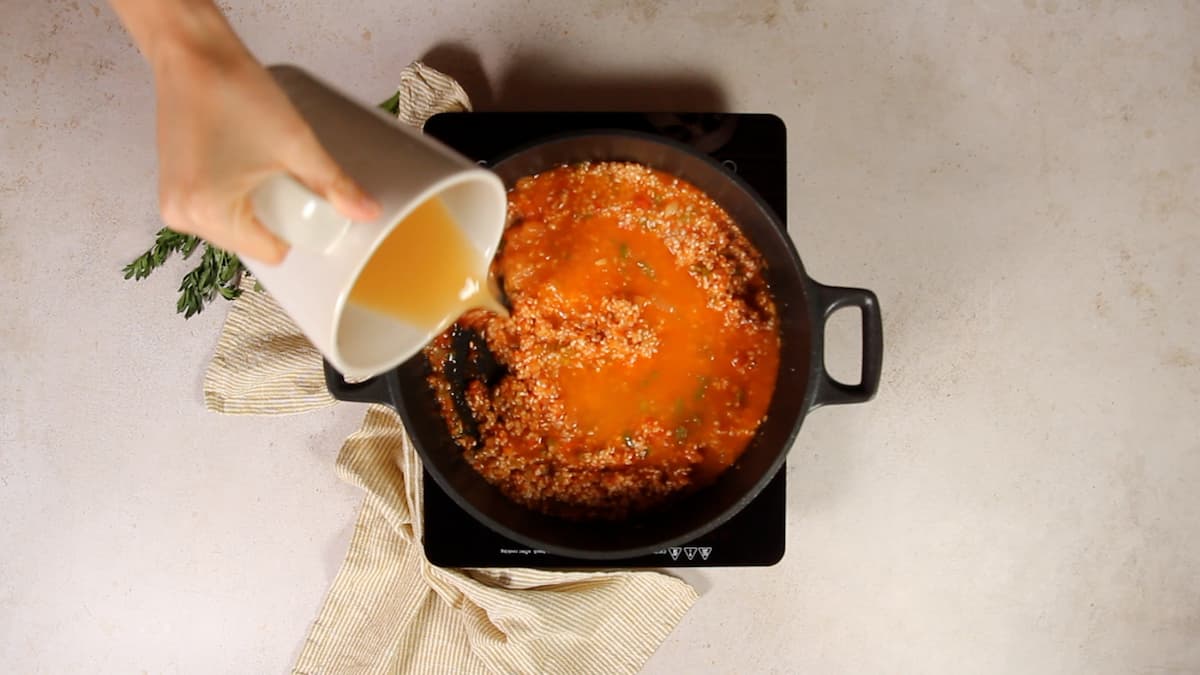 Arroz con berberechos