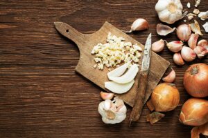 Ingredientes arroz a banda