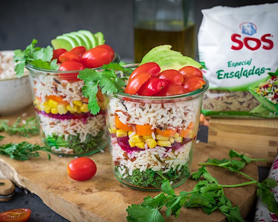 Ensalada de arroz con verduritas by Loleta