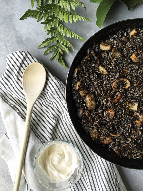 Prepara un arroz negro y triunfa
