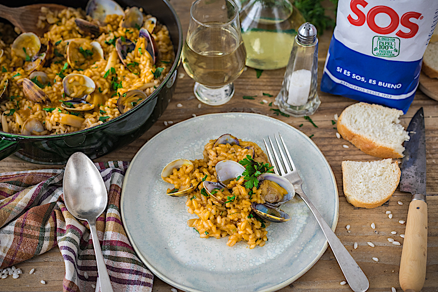 receta de arroz con almejas loleta