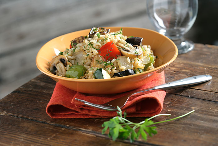 Recetas de arroz con verduras de temporada