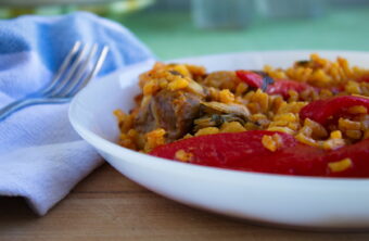 Arroz con costillas