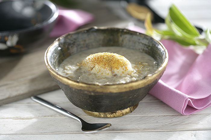 Foto de Arroz de chufa con helado de canela