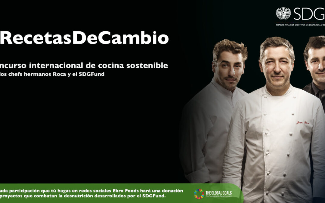 Únete a #RecetasDeCambio por la cocina sostenible