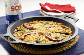 Receta de arroz con pulpo