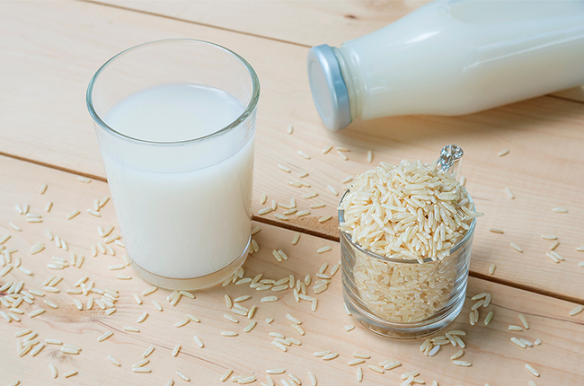 Leche de arroz ecológico