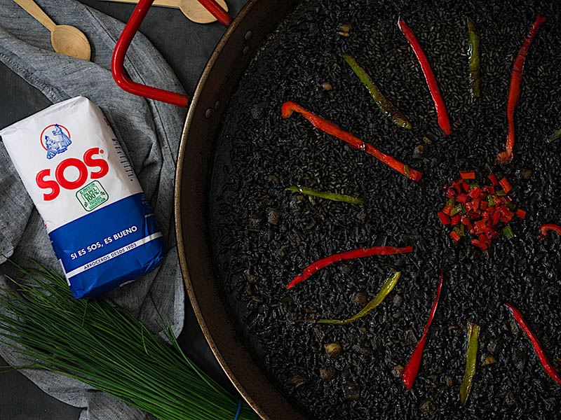 Prepara un arroz negro y triunfa