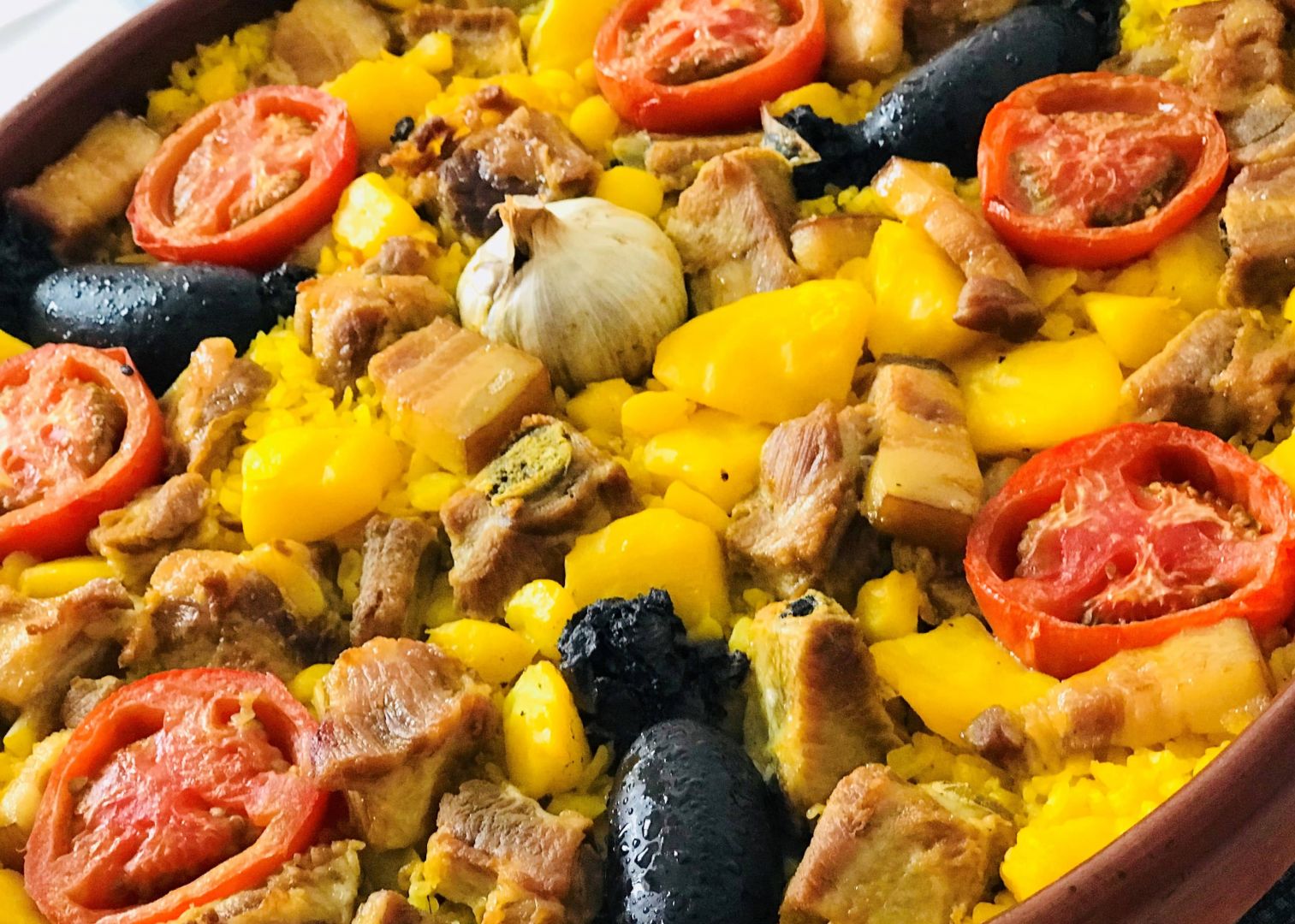 Arroz al horno con Arroz SOS Bomba