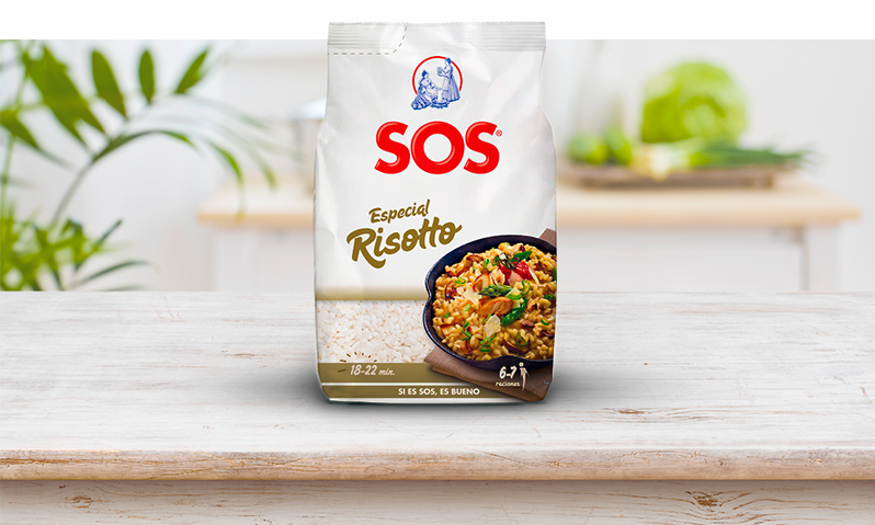 SOS Especial Risotto, ideal para este Risotto de verduras