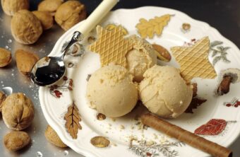 Helado de turrón