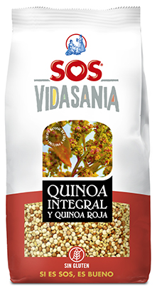 SOS Vidasania Quinoa Integral y Quinoa Roja