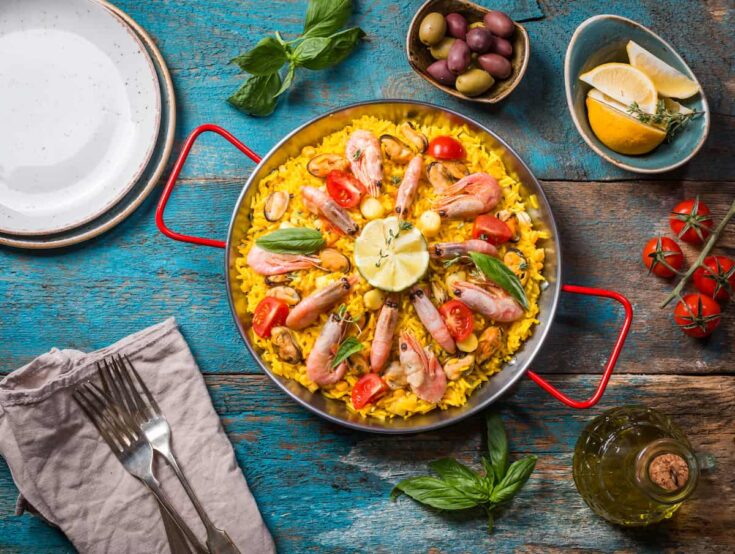 Cuál es el tiempo de cocción del arroz en la paella