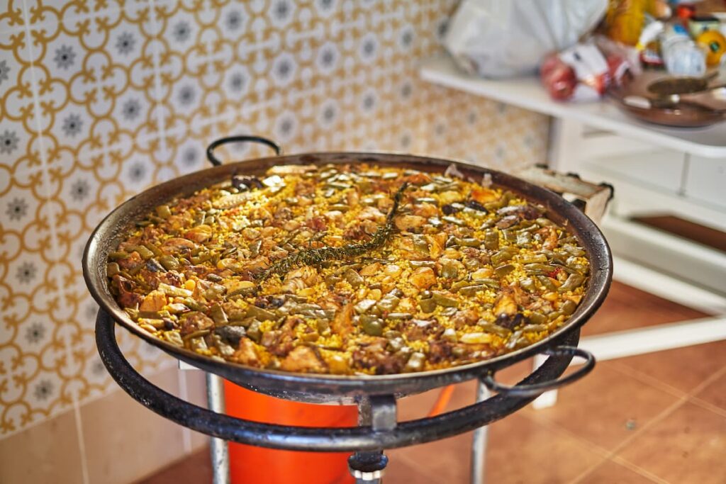 Cómo hacer el fuego para paella