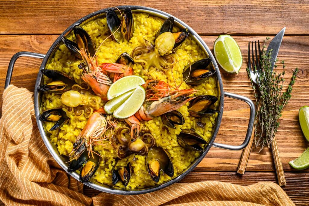 Cantidad de aceite para paella: medidas