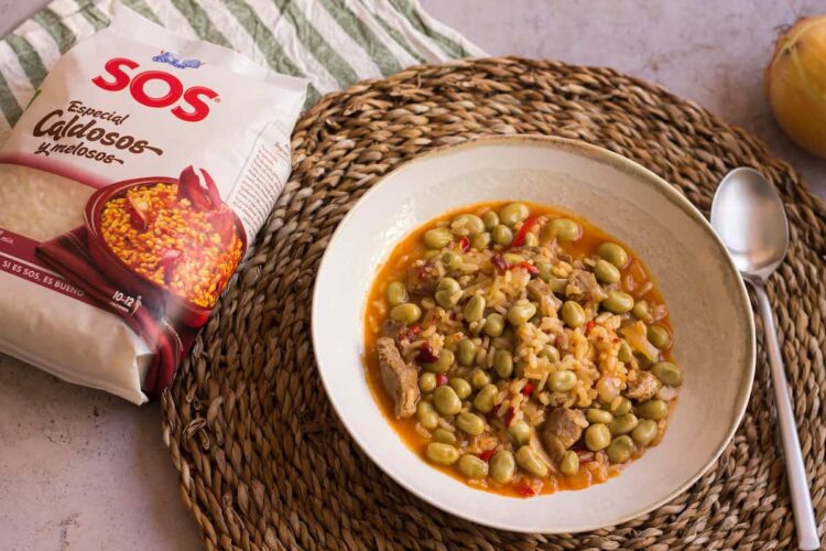 Foto de Arroz con habas