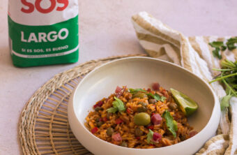 Receta de arroz con gandules