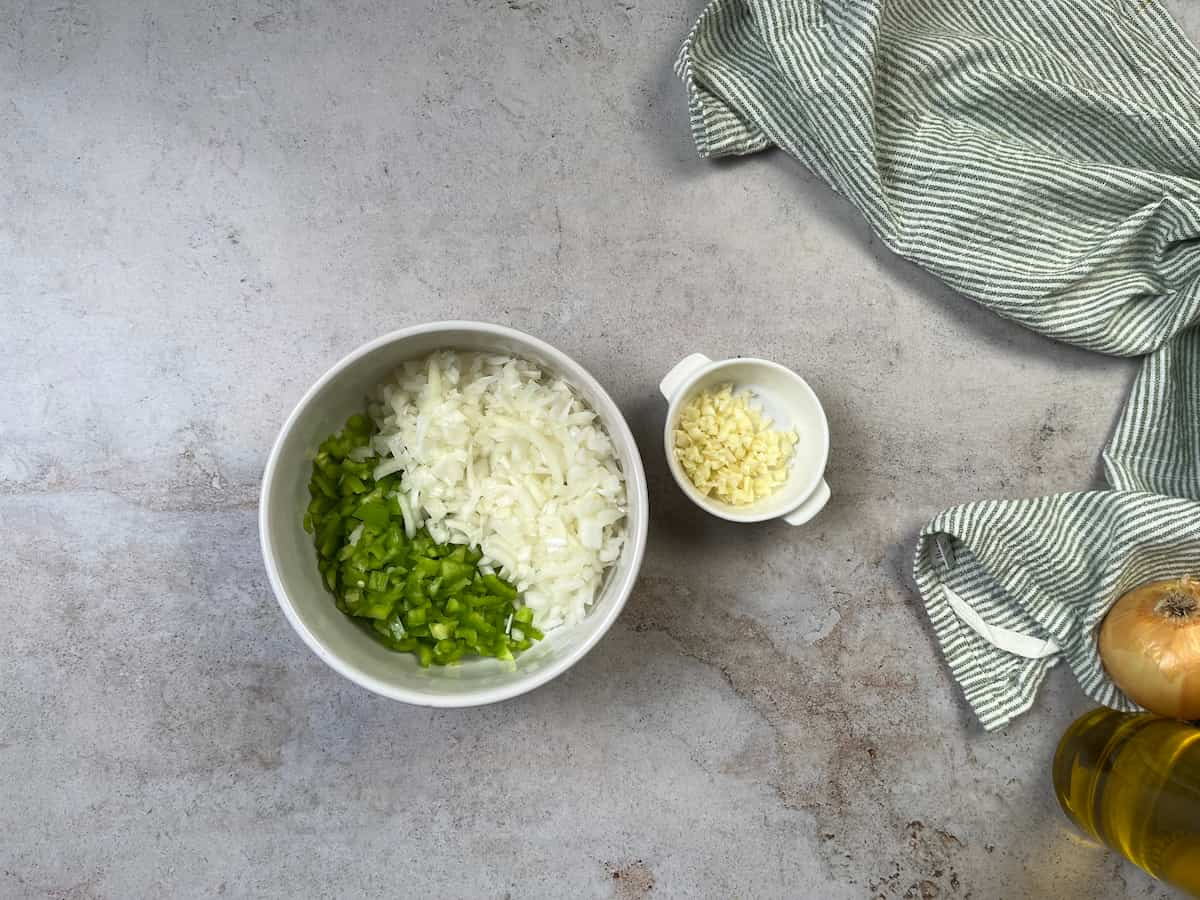 Garbanzos de bote con arroz y chorizo