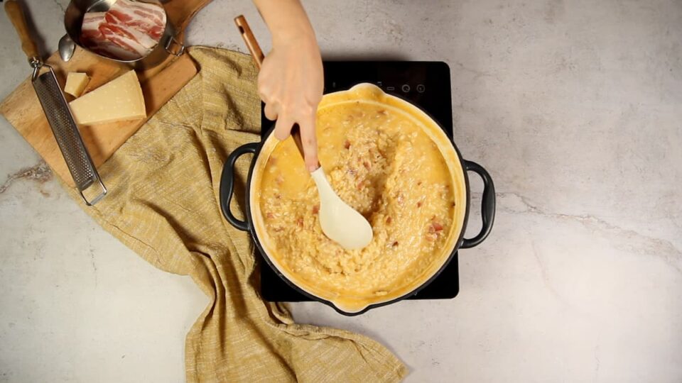 Cocinar risotto