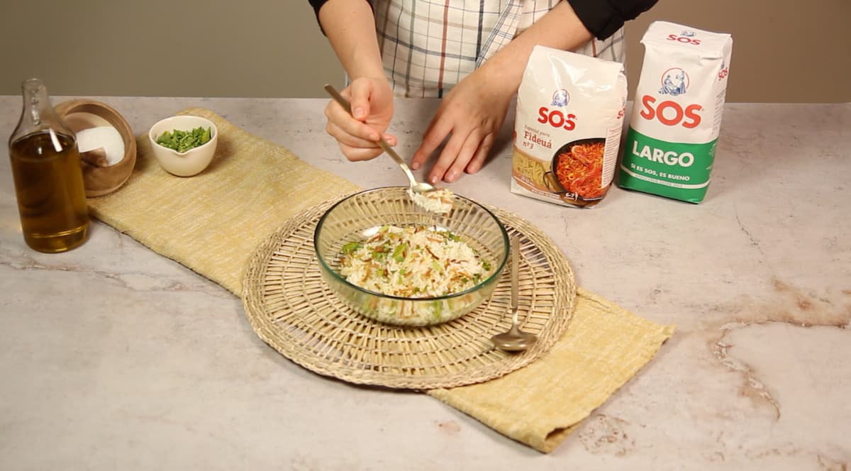 Arroz con fideos: Una deliciosa combinación de sabores y texturas