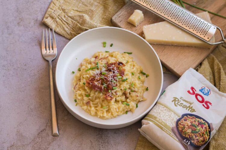 Foto de Risotto de bacon irresistible: Guía completa para una auténtica receta italiana