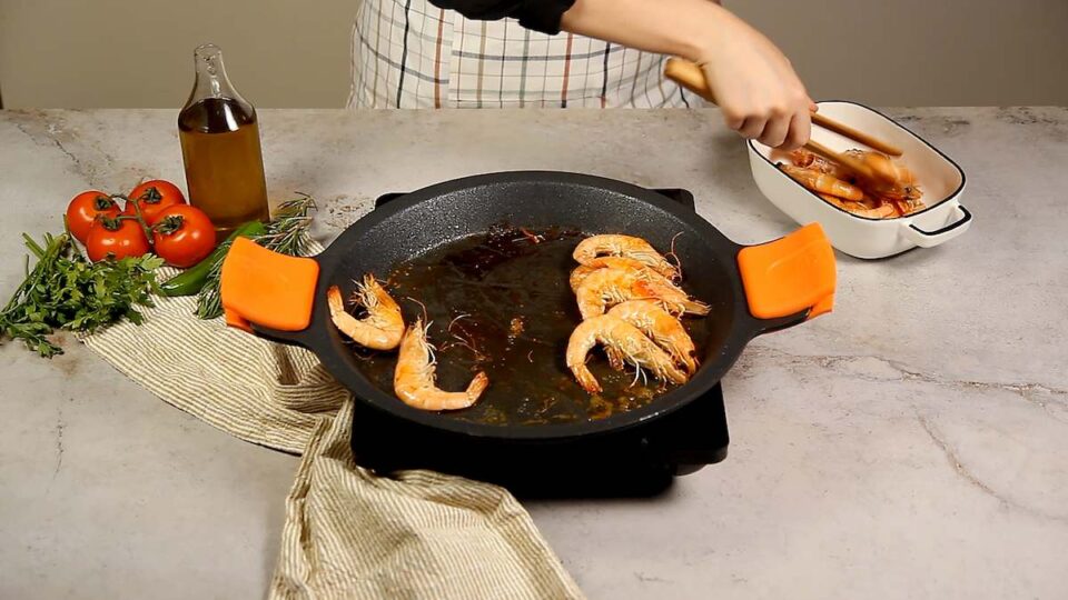 Preparar el langostino