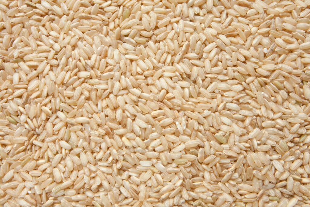 Composición nutricional del arroz integral cocido