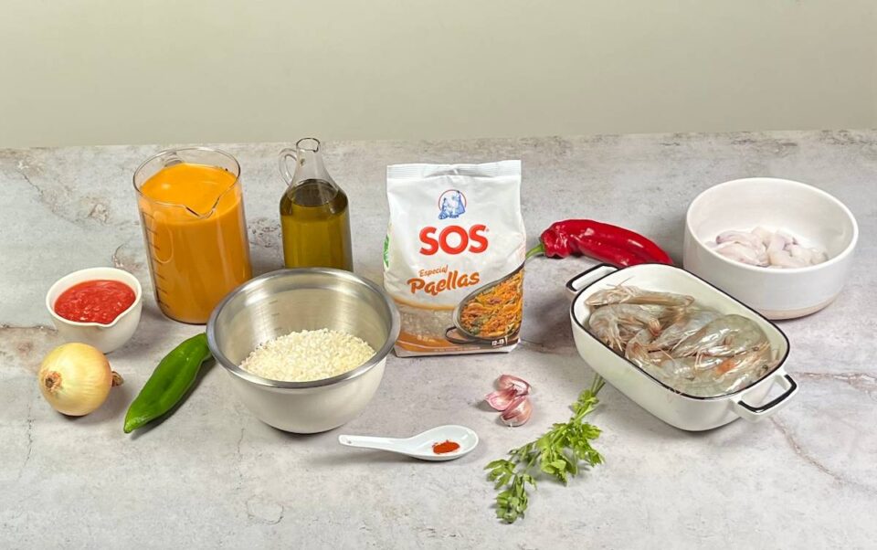 Preparamos los ingredientes