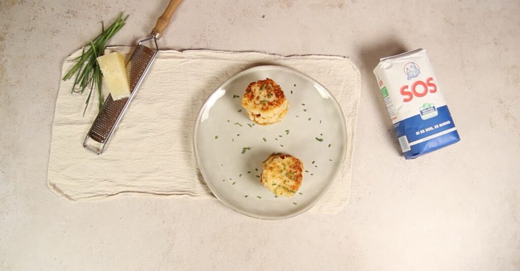 Receta de Tortitas de Arroz. Paso 4: Decorar las tortitas