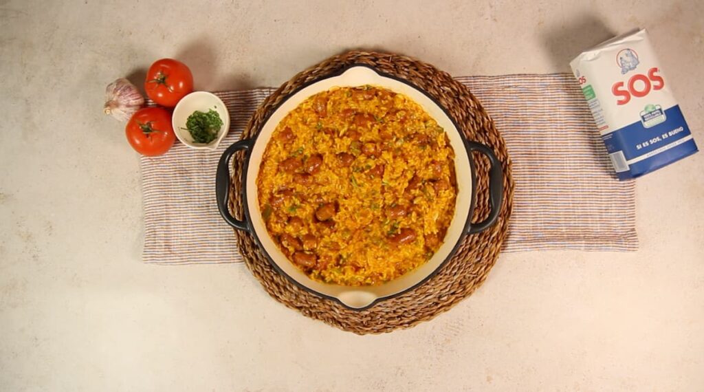 Receta Arroz con chistorra. Paso 6: dejar reposar