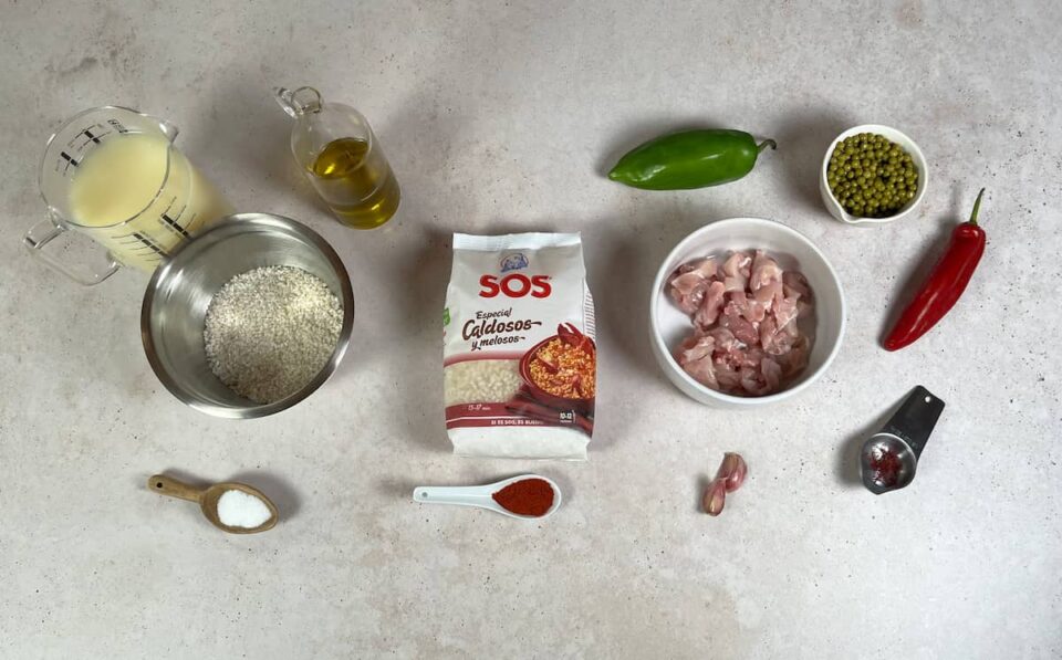 Preparar los ingredientes