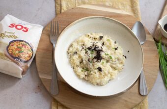 Risotto con trufa negra