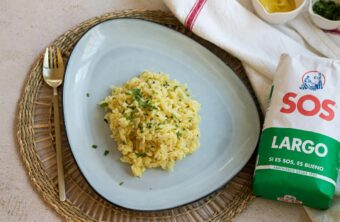 Arroz con mostaza