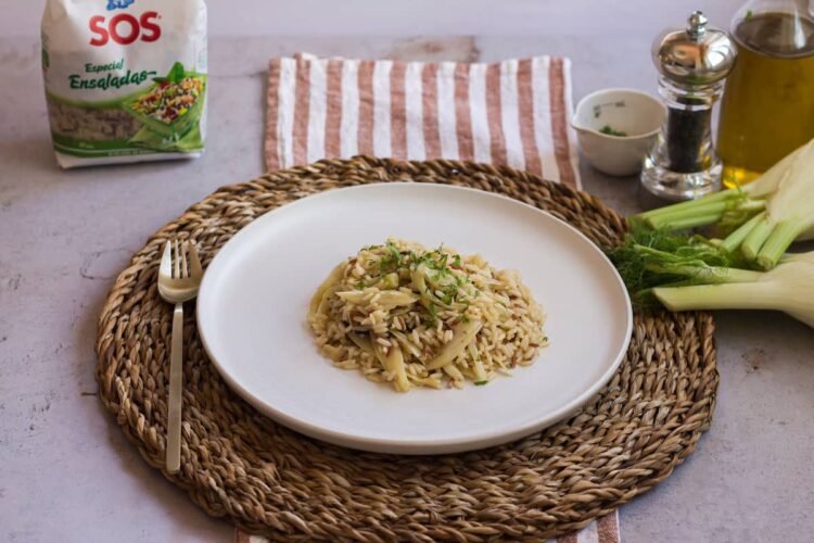 Foto de Arroz con hinojo: Delicadeza y sabor en un plato