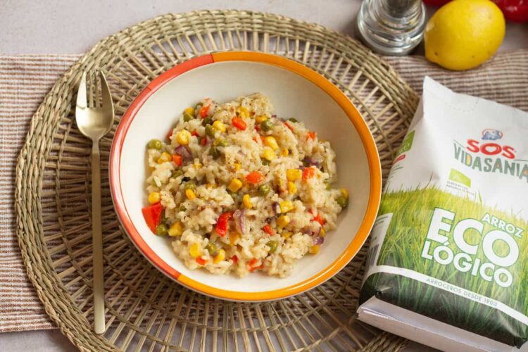 Foto de Arroz con vegetales: una receta saludable y sabrosa