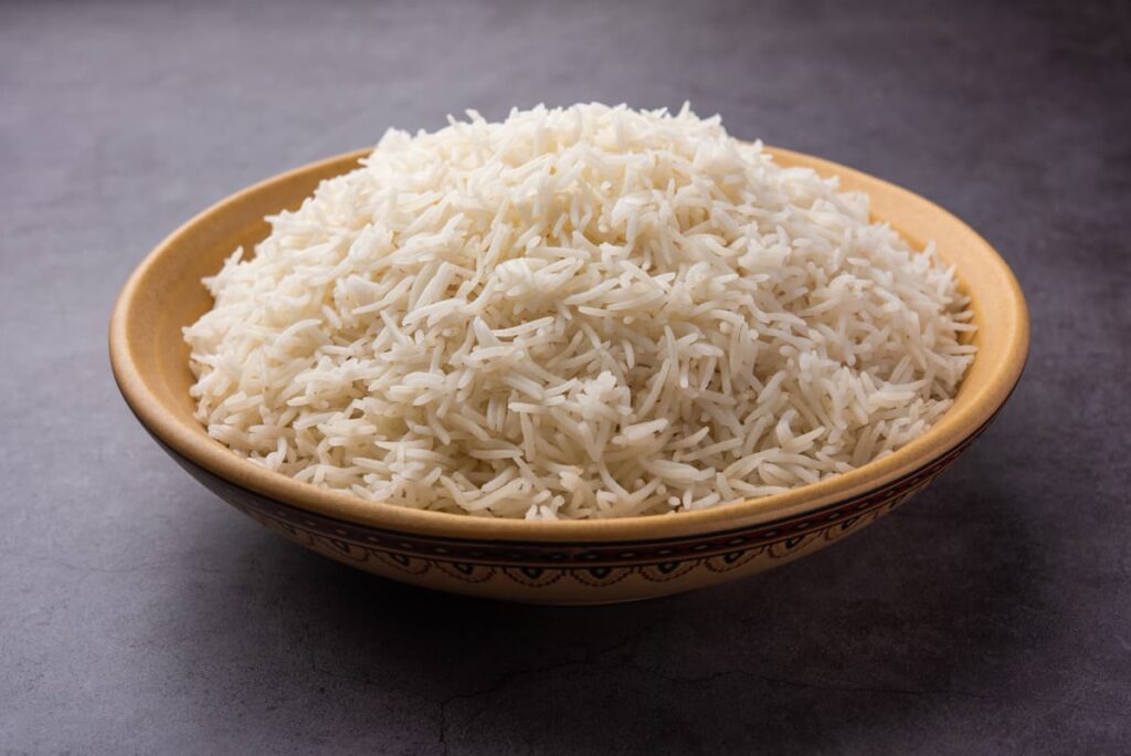 El tiempo de cocción óptimo para el arroz basmati en ensaladas