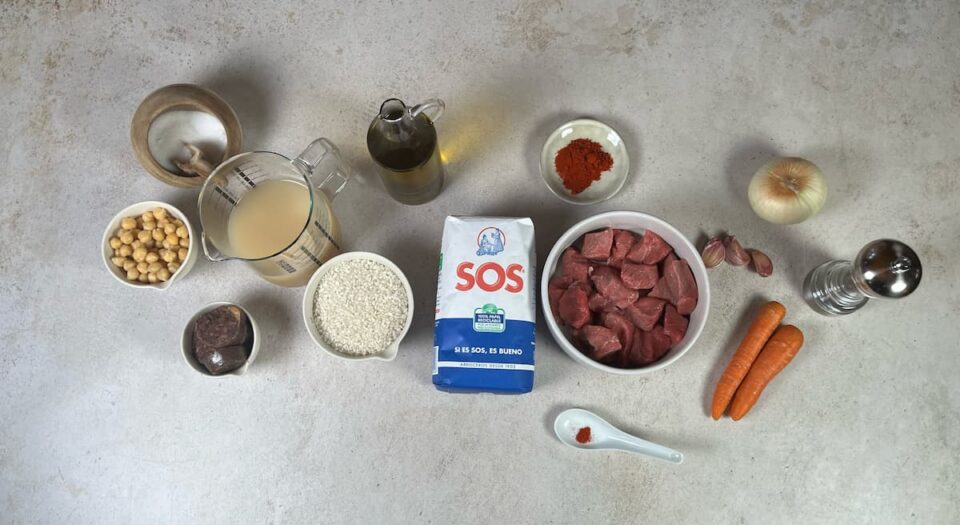 Preparar los ingredientes