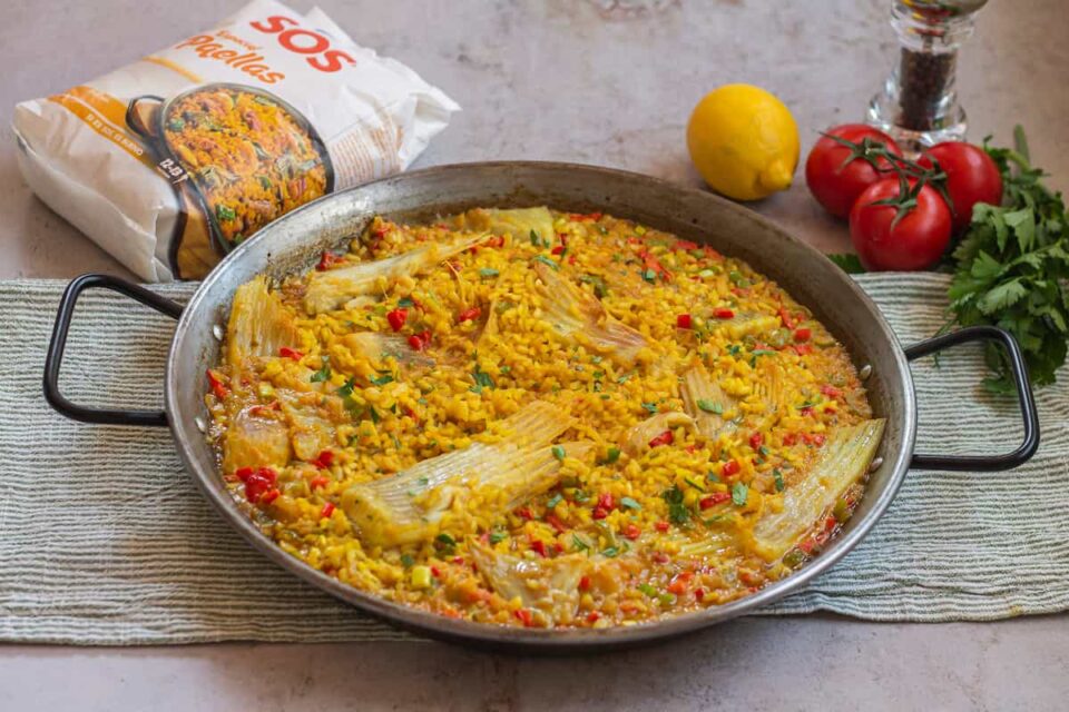 Paella de raya: una receta tradicional llena de sabor