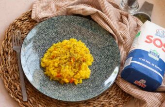 Arroz con azafrán