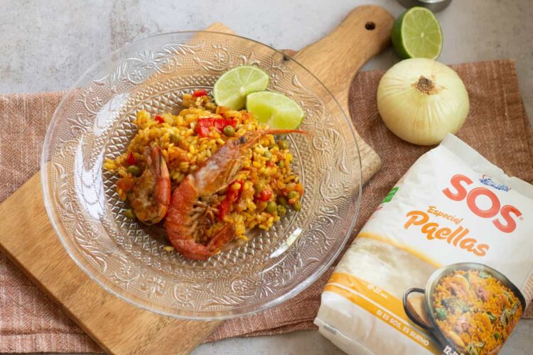 Foto de Deliciosa receta de paella con gambones