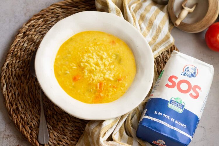 Foto de Receta de Arroz con Caldo: Delicioso plato paso a paso