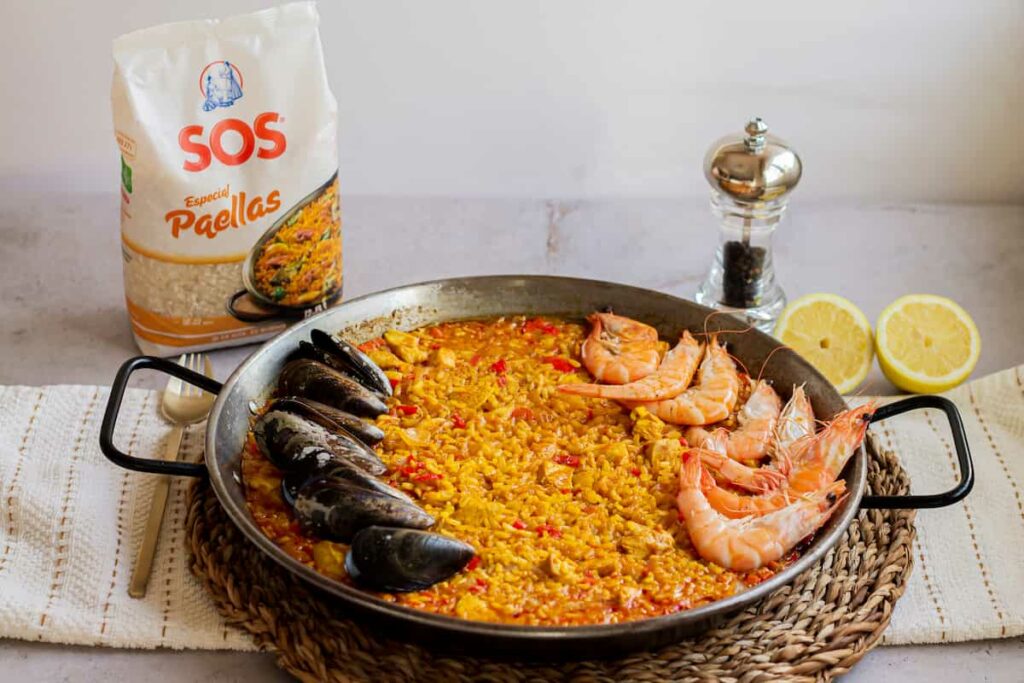 Paella sin gluten