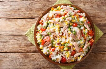 Con qué acompañar el arroz sin carne