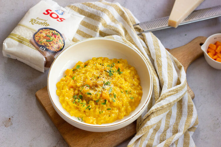 Foto de Risotto con calabaza: Receta cremosa y deliciosa